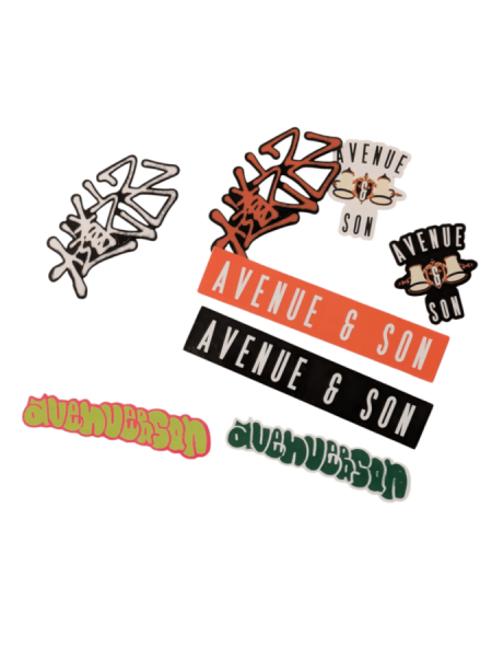 AVENUE&SON ステッカーパック
