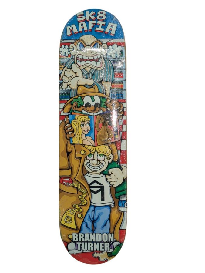 スケートマフィア　デッキ　新品 スケートマフィア デッキ 8.25 ブランドンターナー氏モデル - Vinyl bag