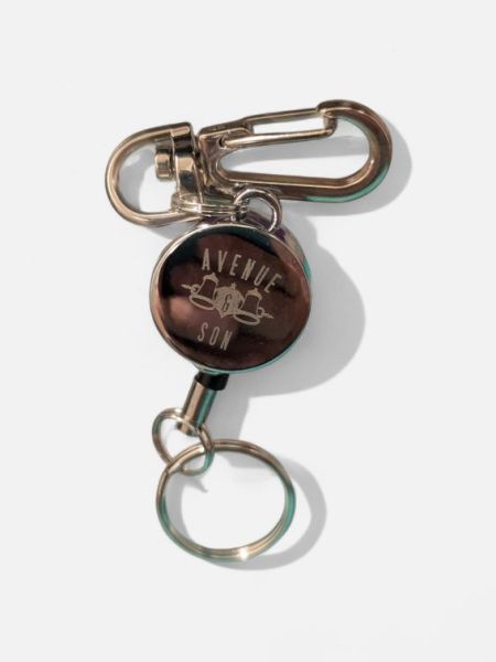 AVENUE&SON キーホルダー リール式